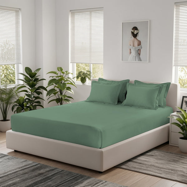 Premium 400 Thread Count 100% Cotton Bed Sheet 4PC