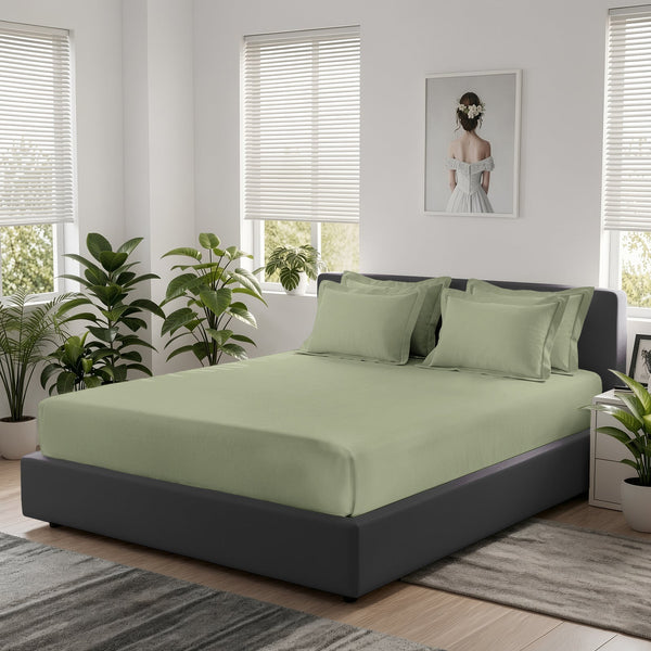 Premium 400 Thread Count 100% Cotton Bed Sheet 4PC