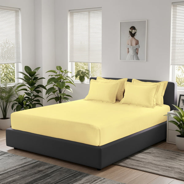 Premium 400 Thread Count 100% Cotton Bed Sheet 4PC