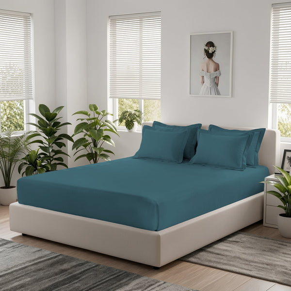 Premium 400 Thread Count 100% Cotton Bed Sheet 4PC