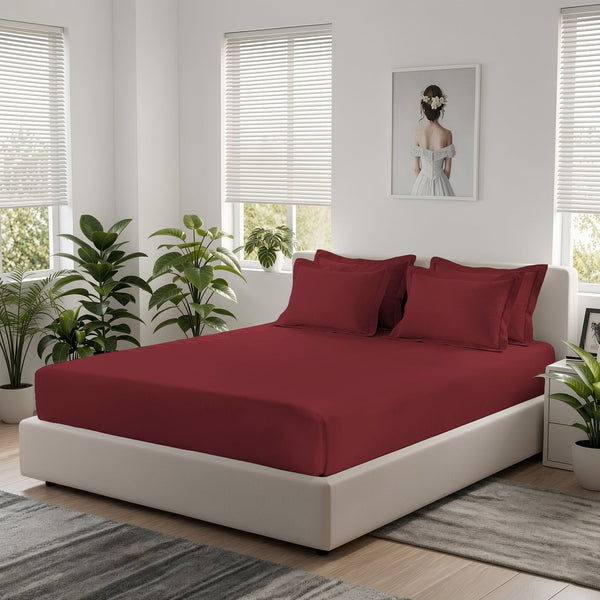 Premium 400 Thread Count 100% Cotton Bed Sheet 4PC