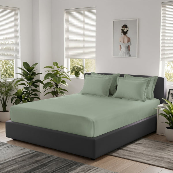 Premium 400 Thread Count 100% Cotton Bed Sheet 4PC