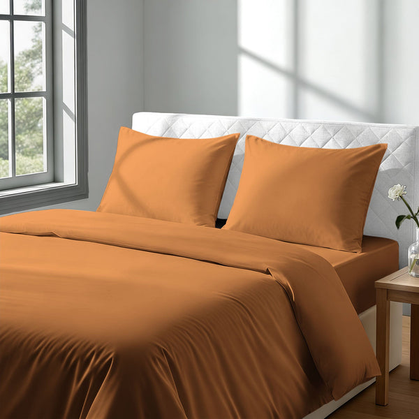 Premium Bettbezug-Set mit 400 Fadenzahl aus 100% Baumwolle