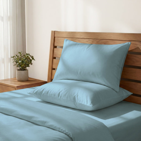 Deluxe Kissenbezüge mit 600 Fadenzahl aus 100% Baumwolle (2er-Set)