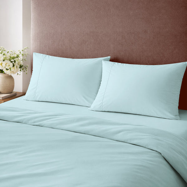 Premium 400 Thread Count 100% Cotton Pillow Envelope Cases (2 PC)