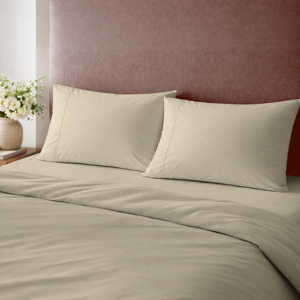 Premium 400 Thread Count 100% Cotton Pillow Envelope Cases (2 PC)