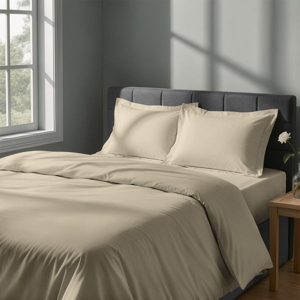 Premium 400 Thread Count 100% Cotton Duvet Cover Set