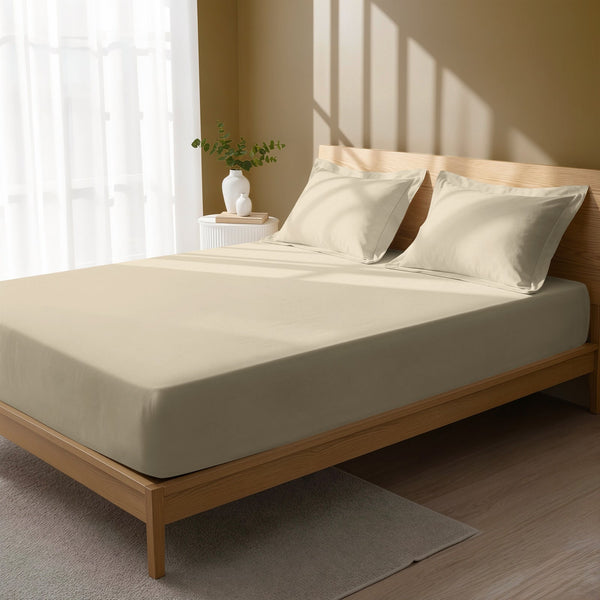 Premium 400 Thread Count 100% Cotton Fitted Sheet