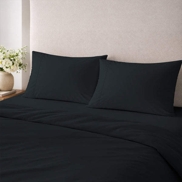 Premium 400 Thread Count 100% Cotton Pillow Envelope Cases (2 PC)
