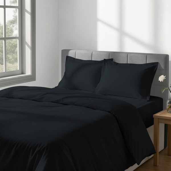 Premium 400 Thread Count 100% Cotton Duvet Cover Set