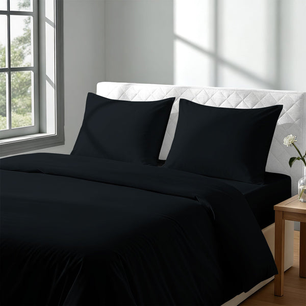 Premium Bettbezug-Set mit 400 Fadenzahl aus 100% Baumwolle