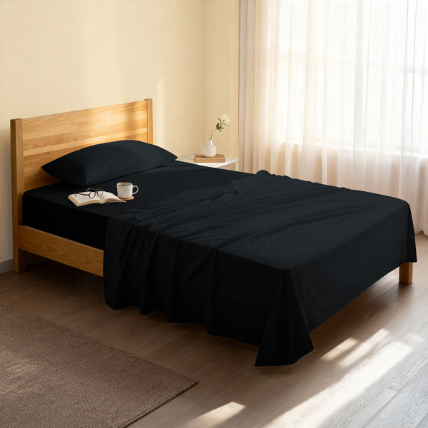 Premium Bettlaken mit 400 Fadenzahl aus 100% Baumwolle