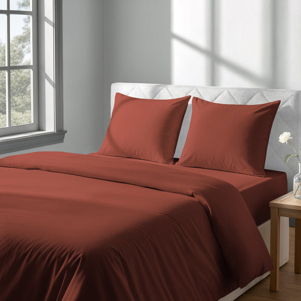 Premium Bettbezug-Set mit 400 Fadenzahl aus 100% Baumwolle