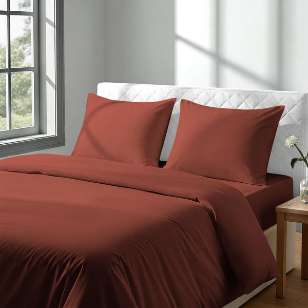 Premium Bettbezug-Set mit 400 Fadenzahl aus 100% Baumwolle