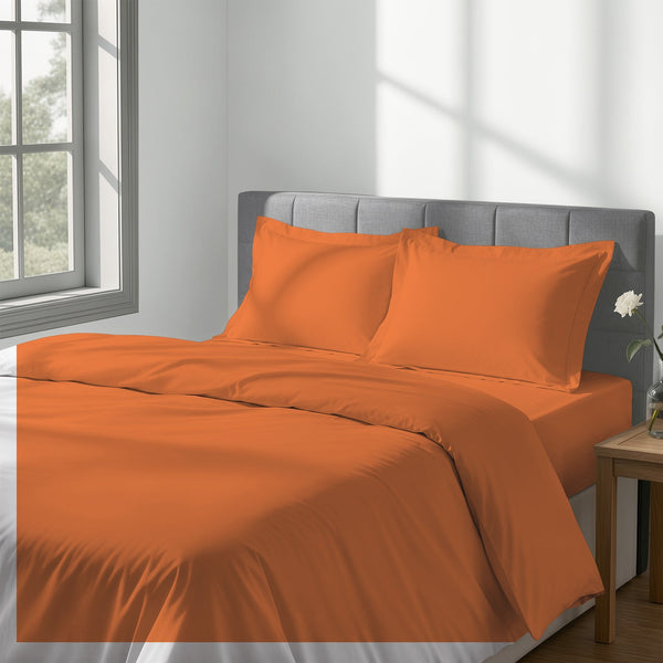 Premium 400 Thread Count 100% Cotton Duvet Cover Set