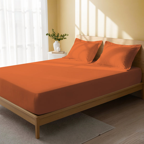 Premium 400 Thread Count 100% Cotton Fitted Sheet