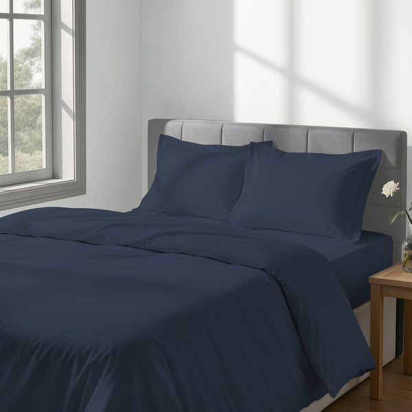 Premium 400 Thread Count 100% Cotton Duvet Cover Set