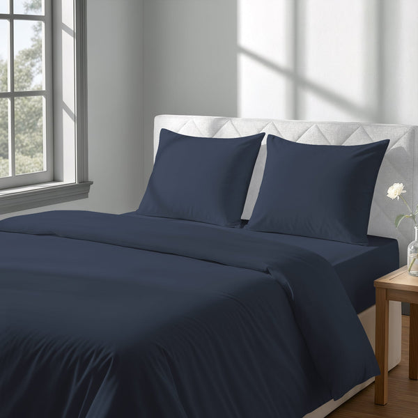 Premium Bettbezug-Set mit 400 Fadenzahl aus 100% Baumwolle