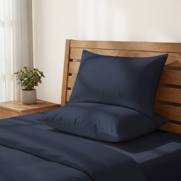 Deluxe Kissenbezüge mit 600 Fadenzahl aus 100% Baumwolle (2er-Set)