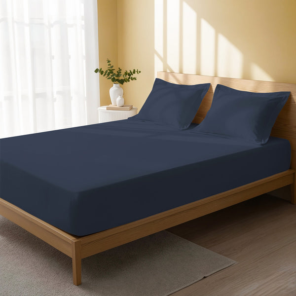 Premium 400 Thread Count 100% Cotton Fitted Sheet