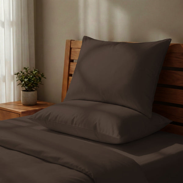 Premium Kissenbezüge mit 400 Fadenzahl aus 100% Baumwolle (2er-Set)