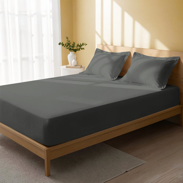 Premium 400 Thread Count 100% Cotton Fitted Sheet