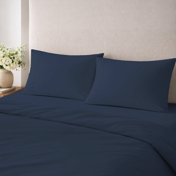 Premium 400 Thread Count 100% Cotton Pillow Envelope Cases (2 PC)
