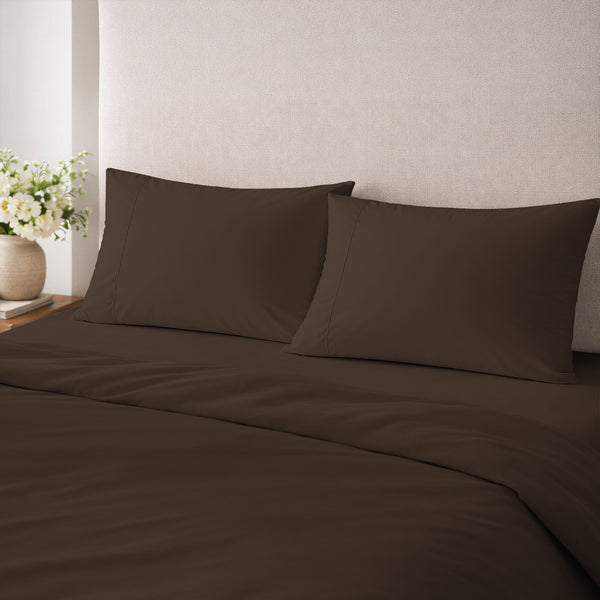 Premium 400 Thread Count 100% Cotton Pillow Envelope Cases (2 PC)