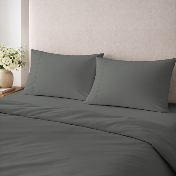 Premium 400 Thread Count 100% Cotton Pillow Envelope Cases (2 PC)