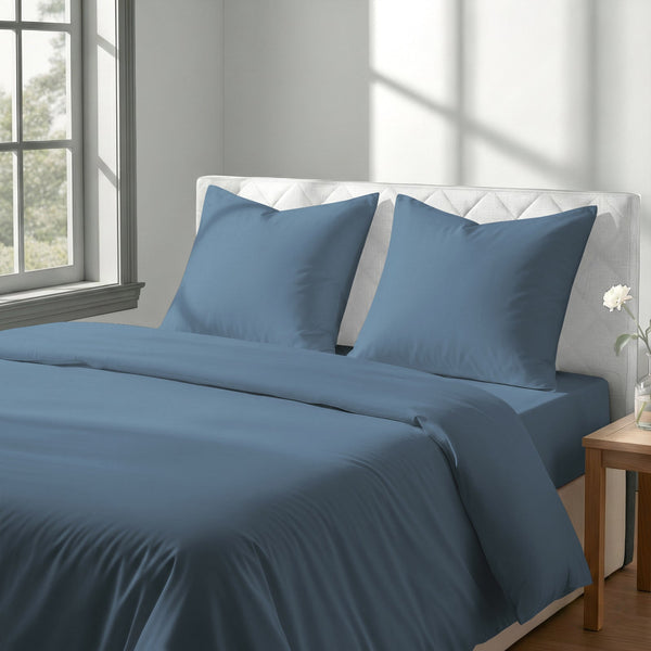 Premium Bettbezug-Set mit 400 Fadenzahl aus 100% Baumwolle