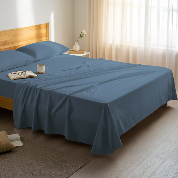 Premium Bettlaken mit 400 Fadenzahl aus 100% Baumwolle