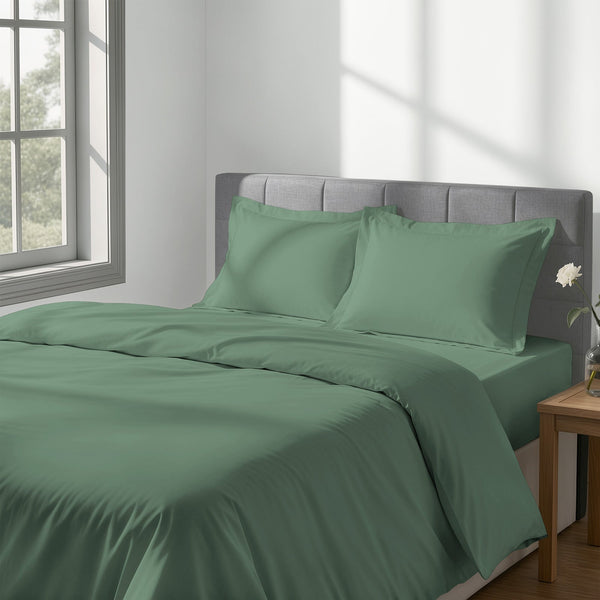 Premium 400 Thread Count 100% Cotton Duvet Cover Set