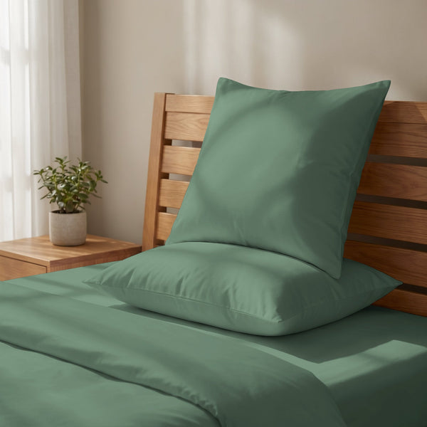 Premium Kissenbezüge mit 400 Fadenzahl aus 100% Baumwolle (2er-Set)