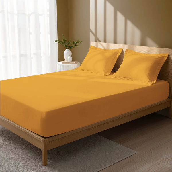 Premium 400 Thread Count 100% Cotton Fitted Sheet