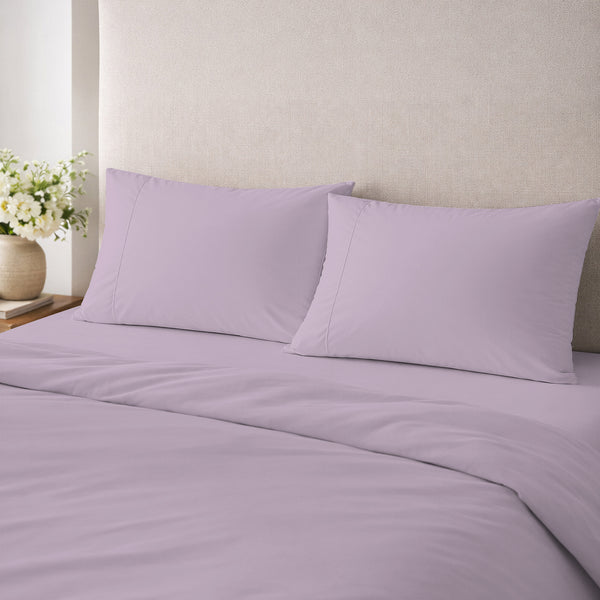 Premium 400 Thread Count 100% Cotton Pillow Envelope Cases (2 PC)