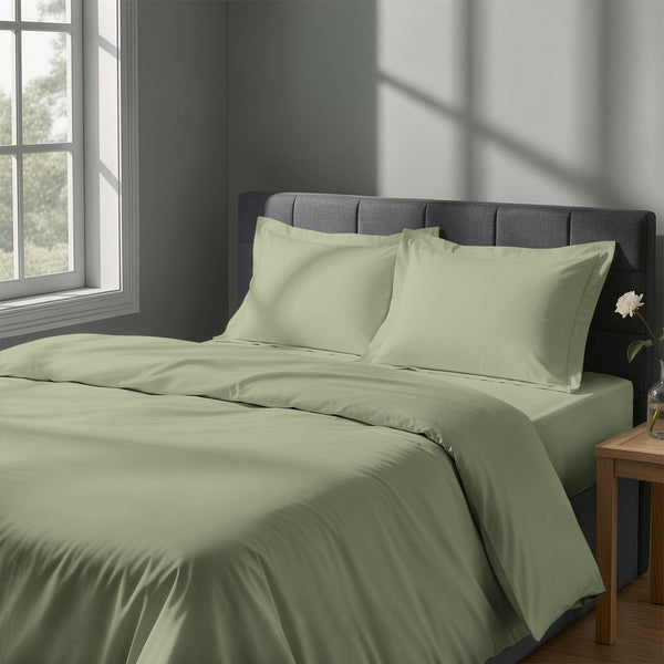 Premium 400 Thread Count 100% Cotton Duvet Cover Set