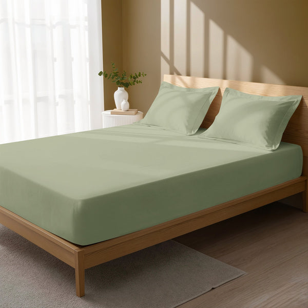 Premium 400 Thread Count 100% Cotton Fitted Sheet