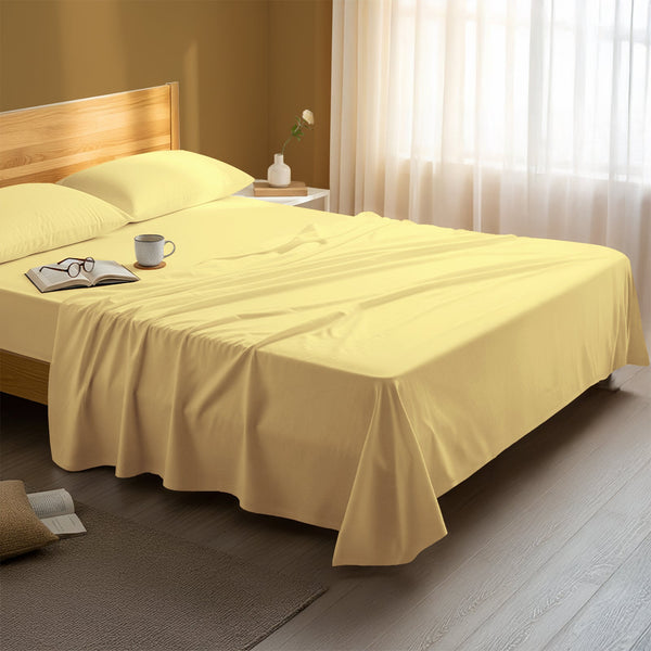 Premium Bettlaken mit 400 Fadenzahl aus 100% Baumwolle