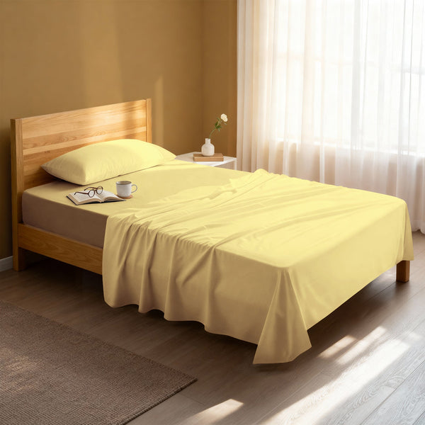 Premium Bettlaken mit 400 Fadenzahl aus 100% Baumwolle