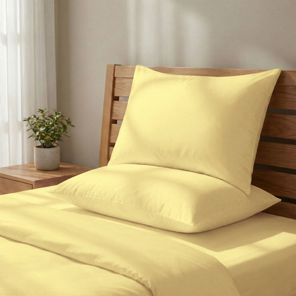 Premium Kissenbezüge mit 400 Fadenzahl aus 100% Baumwolle (2er-Set)