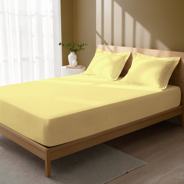 Premium 400 Thread Count 100% Cotton Fitted Sheet
