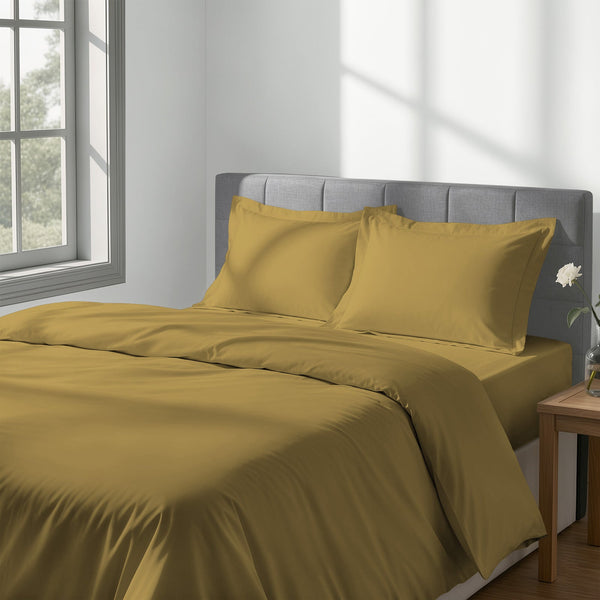 Premium 400 Thread Count 100% Cotton Duvet Cover Set