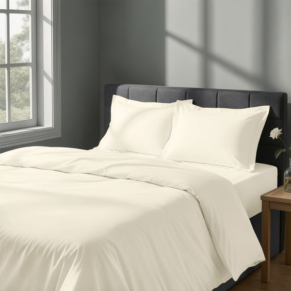 Premium 400 Thread Count 100% Cotton Duvet Cover Set