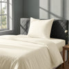 Luxus Bettbezug-Set mit 800 Fadenzahl aus 100% Baumwolle - DE - 155x220 + 1 x 80x80 - Black