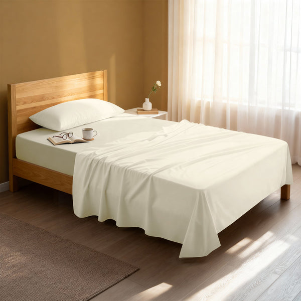 Premium Bettlaken mit 400 Fadenzahl aus 100% Baumwolle