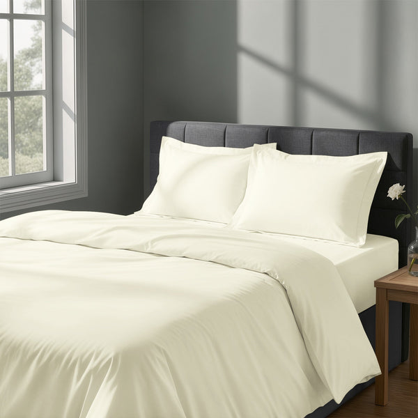 Premium 400 Thread Count 100% Cotton Duvet Cover Set