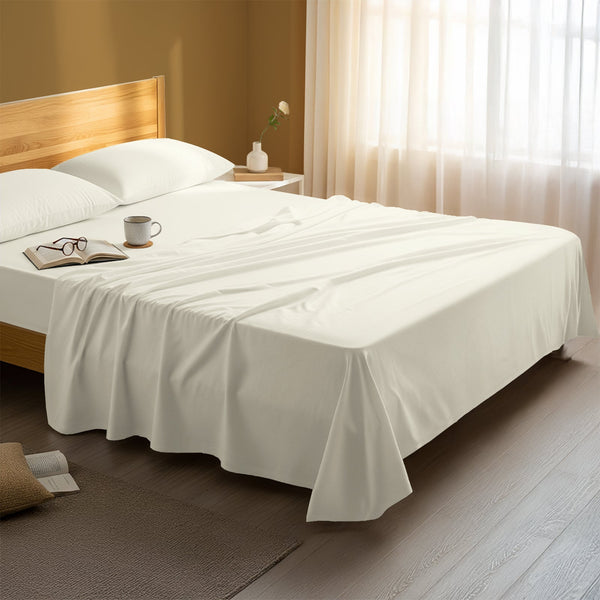 Premium Bettlaken mit 400 Fadenzahl aus 100% Baumwolle