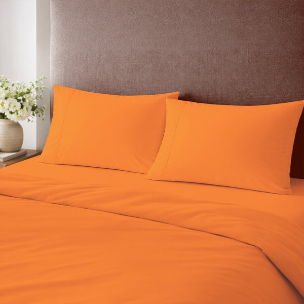 Premium 400 Thread Count 100% Cotton Pillow Envelope Cases (2 PC)