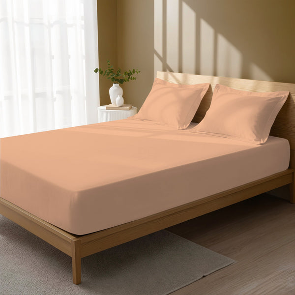 Premium 400 Thread Count 100% Cotton Fitted Sheet