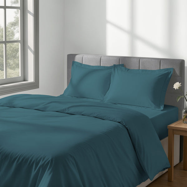 Premium 400 Thread Count 100% Cotton Duvet Cover Set